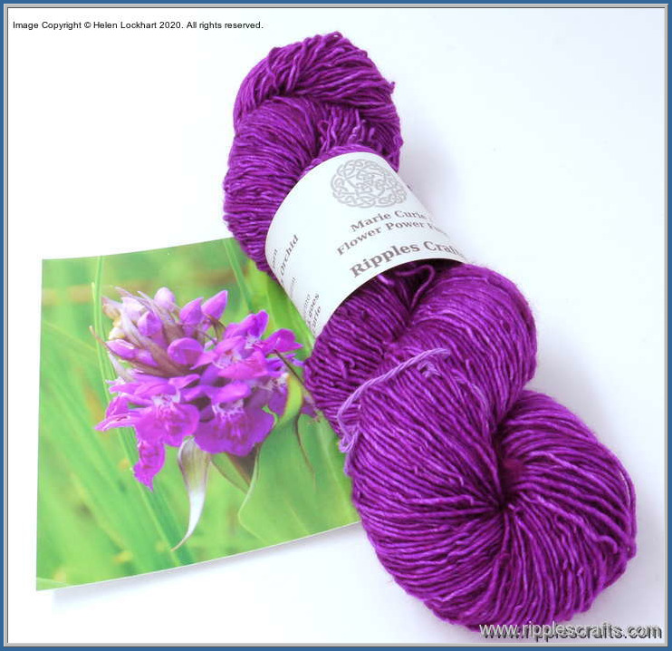 Northern Marsh Orchid Burras 4ply